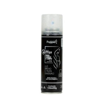Imagem de Spray de Glitter Cabelo Corpo Purpurina Removivel Brilho Roupa Body Il