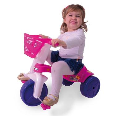 Imagem de Triciclo Infantil Fofete Com Cestinha