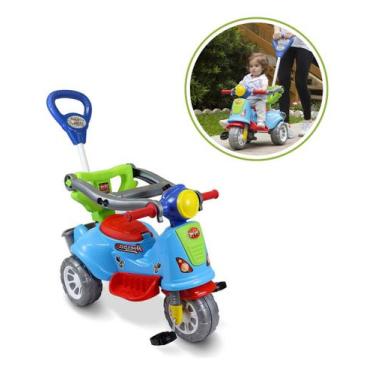 Imagem de Carrinho de Passeio Infantil Triciclo Avespa - Colorido - MARAL