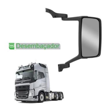 Imagem de Retrovisor para Volvo FH 2010 até 2014 LD c Desembaçador - Fabbof