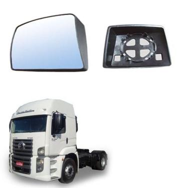 Imagem de Vidro Retrovisor Auxiliar Volkswagen Constellation Le - Globo