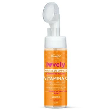 Imagem de Sabonete Facial Mousse Espuma de Limpeza Vitamina C 150ml  Face beauti