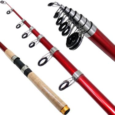 Imagem de Vara Pesca Para Carretilha Molinete Libra Pesca Pesada De 3M