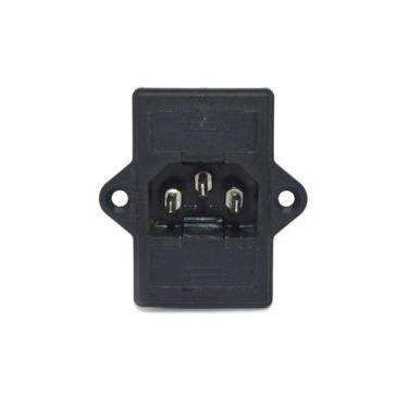 Imagem de Tomada IEC com 2 Porta Fusível EX2550PT - EXATRONIC - Multcomercial