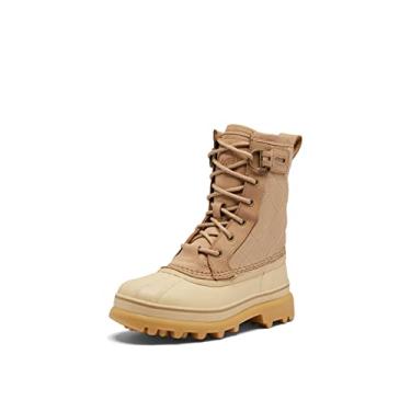 Imagem de Sorel Bota Impermeável Caribou Royal Feminina - Canoa, Bege 9