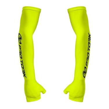 Imagem de Manguito Proteção Solar Manga Longa Mangote Braço Adulto Com Polegar P