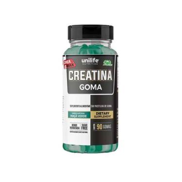 Imagem de Creatina goma 90 gomas Unilife, Maça Verde