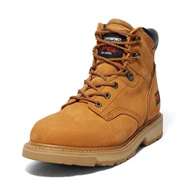 Imagem de Timberland Pit Boss Tênis masculino de 15 cm, bico macio, 36, trigo, 42