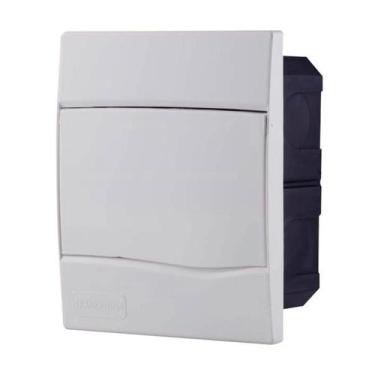 Imagem de Quadro Distribuição Tramontina 5 Disjuntor DIN Branco - 100611