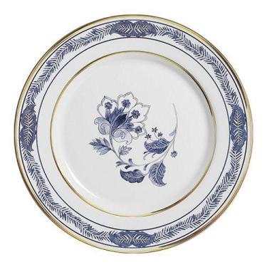 Imagem de Conjunto com 6 Pratos Raso Xangai Azul Ø29cm - Alleanza Cerâmica