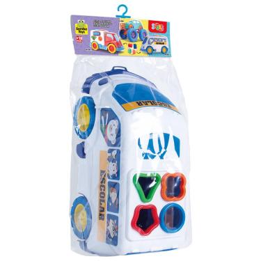 Imagem de Ônibus Escolar Didático Samba Toys 870