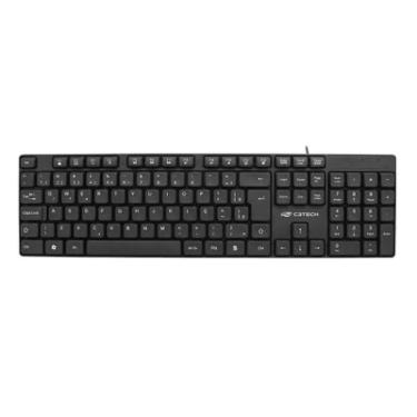 Imagem de Teclado C3tech Usb 1,20m Abnt2 Multimídia Preto - Kb-m10bk