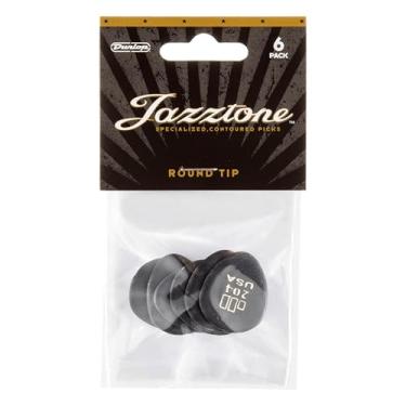 Imagem de Palhetas de guitarra Dunlop JD JazzTone 204, pacote com 6