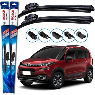 Imagem de Par Palheta Limpador Parabrisa Bosch Aircross 2016 2017 2018 2019 2020