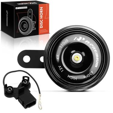 Imagem de A-Premium Buzina de disco de carro elétrico compatível com Toyota Camry, Corolla, RAV4, Highlander, Prius e Subaru, Forester, Outback, Impreza, Legacy, Lexus, ES, IS, GX, GS, LS, LX