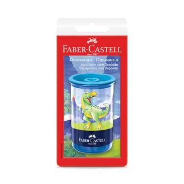 Imagem de Apontador com Depósito, Dinossauro, Faber-Castell, SM/123DINOZF