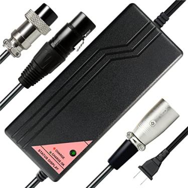 Imagem de ExpertPower Carregador de scooter elétrico inteligente 24V 5A para baterias recarregáveis de lítio LiFePO4 | XLR macho/fêmea em linha | Go-Go Elite Traveller, cadeira elétrica Jazzy, Pride Mobility