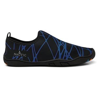 Imagem de Sapatilha Beach Tenis Aquática Esportiva Trilha Cachoeira (Preto+Azul, BR, Adulto, Numérico, 44)