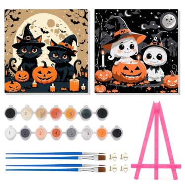 Imagem de Vodolo 2 peças de pintura de Halloween por números