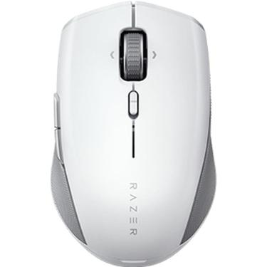 Imagem de Mouse Gamer Branco Raze Pro Click Wireless Sem Fio