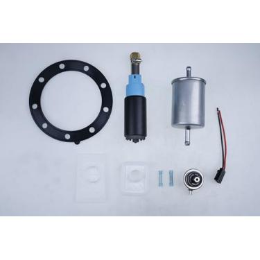 Imagem de YUXSOUQ Kit de bomba de combustível no tanque HFP-342DI 204250212 compatível com Sea-Doo GTX/LRV/RX/3D/XP DI com regulador de pressão de combustível, vedação do tanque, filtro de combustível, coador