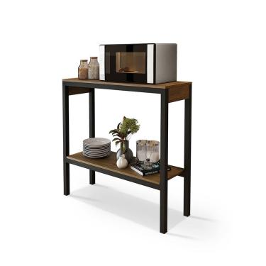 Imagem de Aparador de Cozinha 2 Prateleiras para Micro-ondas KLM Store