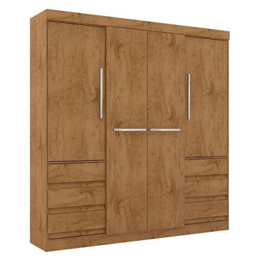 Imagem de Guarda Roupa Casal Atraente 1477 Freijó - Araplac