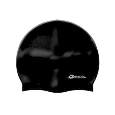 Imagem de Touca de Natação SC-01 Fun Dive, Silicone Premium, 22x19cm, Ajuste Universal, Design Ergonômico, Unissex (Preto)