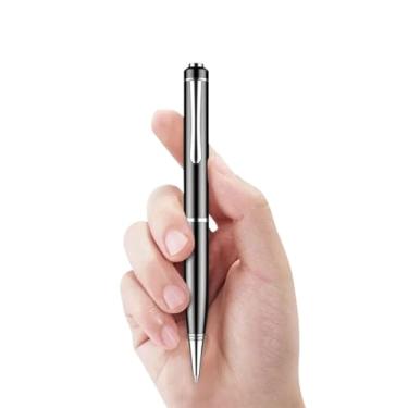 Imagem de Mini Gravador Voz Som Espião Caneta Espiã 20 Horas Digital Profissional Micro Escuta Pequeno Escondido Discreto Oculto Portátil Grupo First Shop