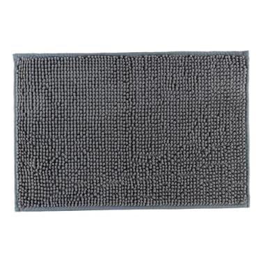 Imagem de Tapete Banheiro Bolinha Antiderrapante 40x60cm Popcorn Chenille - Lind