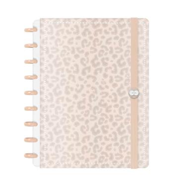 Imagem de Caderno De Disco Iscool Inteligente M Natural Fashion Onça Bege