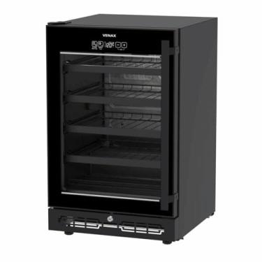 Imagem de Adega Venax Cave In Touch 100l Preto Fosco de Embutir Porta Invertida 220v P31425