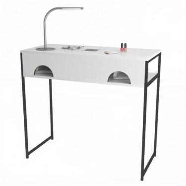 Imagem de Mesa Manicure Nail Designer Várias Cores Industrial Sugnails Com Sugad