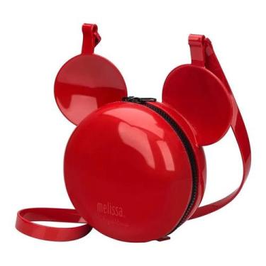 Imagem de Bolsa Melissa Ball Bag Mickey Zíper, Vermelho, Único