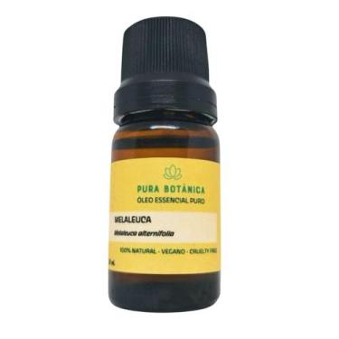 Imagem de Óleo Essencial Melaleuca Puro 10ml Pura Botânica