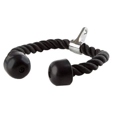 Imagem de Acessório de corda de polia de tríceps para ginástica e exercícios em casa