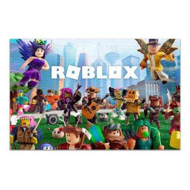 Imagem de Quebra-cabeça Personalizado Roblox 48 Peças - Pomps Geek