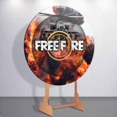 Imagem de Painel Game Booya Game Free Capa Grande e Mini Redondoda Estampa Subli