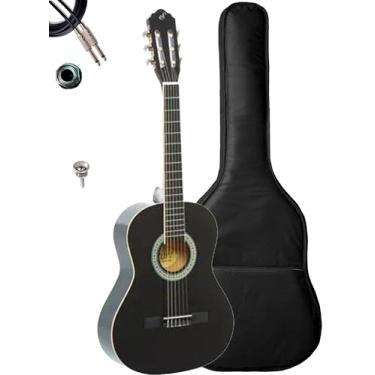 Imagem de Violão Eletroacústico Giannini N6 P/Canhoto + Acessórios (Black)