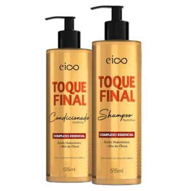 Imagem de Kit Toque Final Shampoo e Condicionador Cronograma Hidratação e Nutrição 515ml