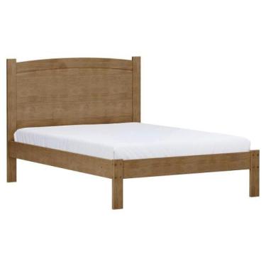 Imagem de Cama Casal Madeira Maciça 1149 Freijo Milani Store - MILANI MOVELARIA