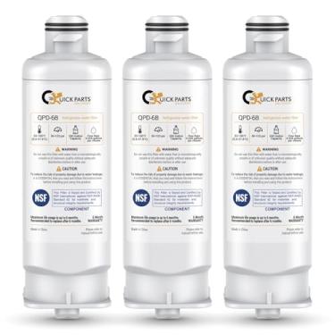 Imagem de Substituição do filtro de água do refrigerador QPD 6B para Samsung DA97-17376B, HAF-QIN – Compatível com Samsung RF23M8070SG/AA, BRF365200AP/AA – Certificação NSF, redução de cloro – (pacote com 3)