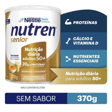 Imagem de Suplemento Alimentar Nutren Senior Sem Sabor 370g
