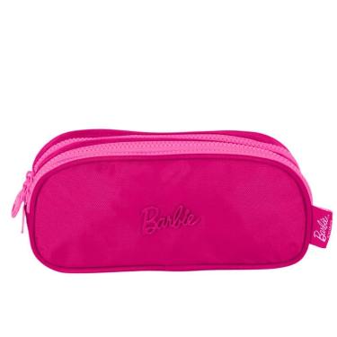 Imagem de Estojo Escolar 3 Compartimentos Premium Barbie
