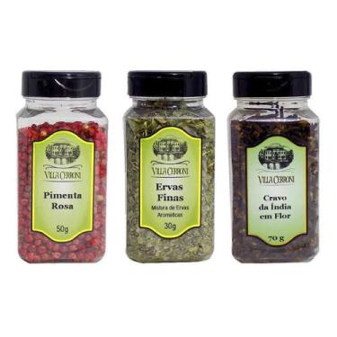 Imagem de Pimenta Rosa, Ervas Finas e Cravo da Índia em Flor - Villa Cerroni