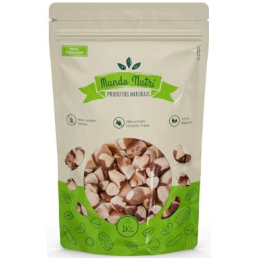 Imagem de 1kg Castanha Do Pará Quebrada Mundo Nutri - Nova Safra