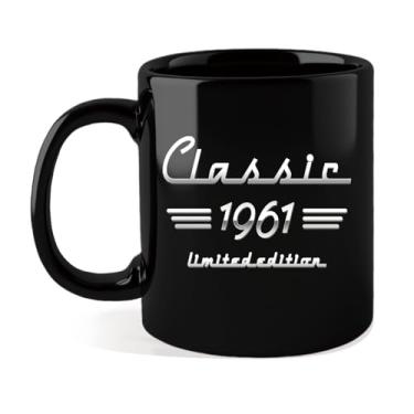 Imagem de Presentes de aniversário de 65 anos para homens, copos de aniversário de 65 anos, presentes de 325 ml para homem de 65 anos, presente de 1961 para homens, presente exclusivo para irmão, pai, tio, avô