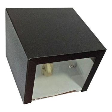 Imagem de Arandela Luminaria 2 Focos Parede Muro S/ Lampada Led G9 Bl2 - Bela Ho