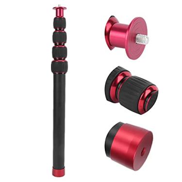 Imagem de TARSHYRY Haste de Extensão monopé de Liga de Alumínio, 33,5 a 108 Cm (13,2 a 42,5 pol.) Tripé Universal Ajustável de 1/4 "para Câmera, Telefone, Câmera de Ação