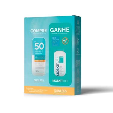 Imagem de Protetor Solar Sunless FPS 50 120g e Repelente Kids 100ml
